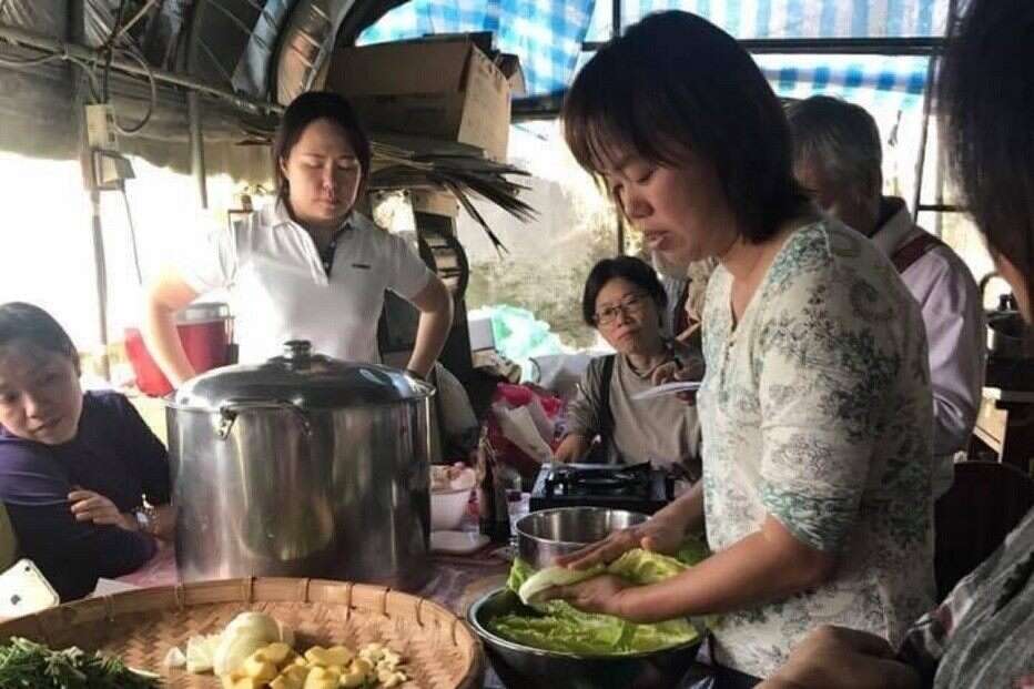 陈心玮讲师-蔬菜加工制作上课照片