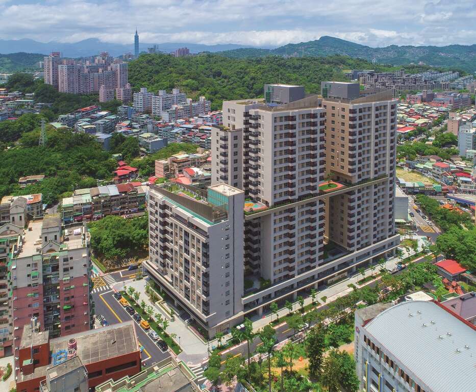 文山区兴隆社会住宅D2区外观