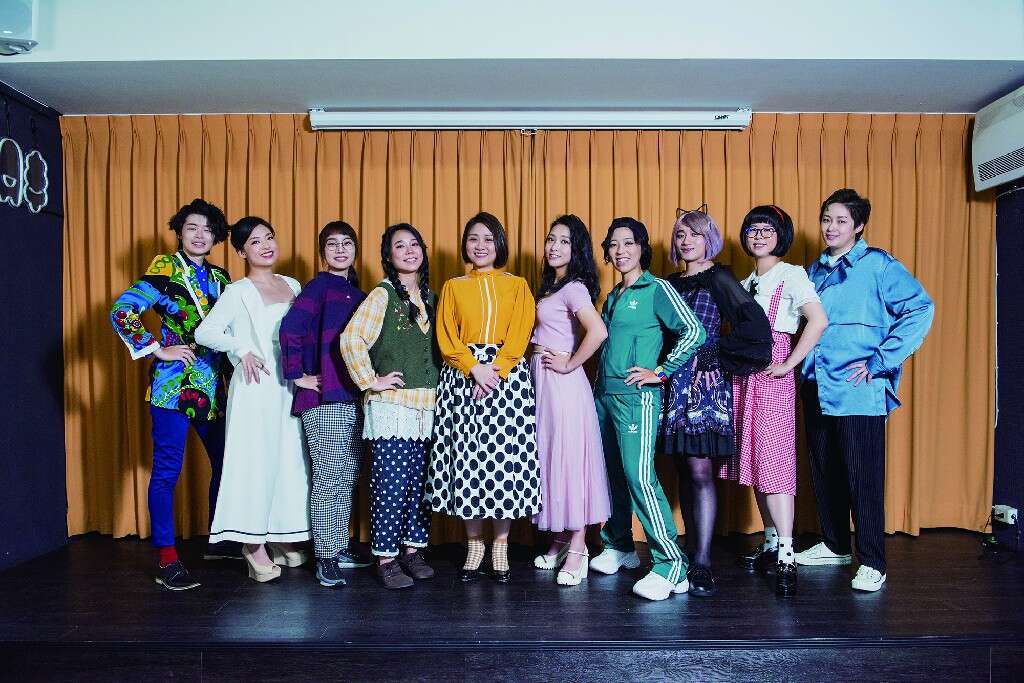 段子以女性话题为主的喜剧组合「好好笑女孩」目前运用「月半窝表演空间」为演出基地。（图／好好笑女孩） [最大阔度 1024 最大高度 768]