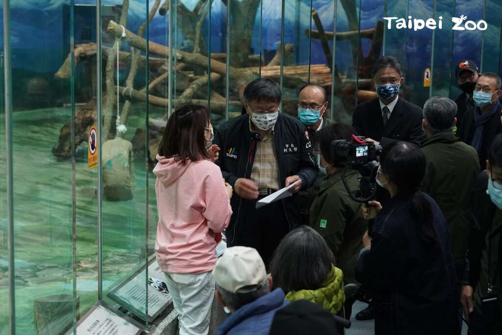 柯文哲市長邀請市民，一同來動物園看圓寶