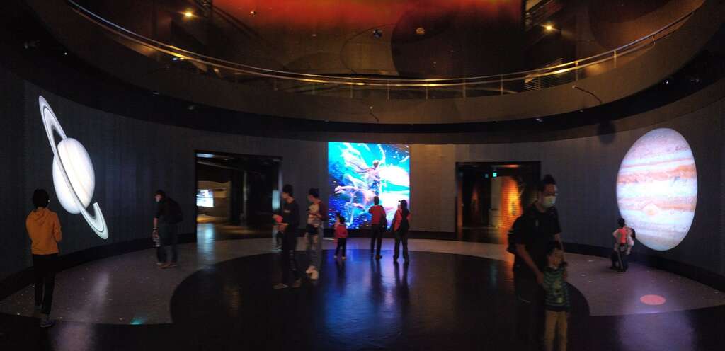 展示场星空之墙