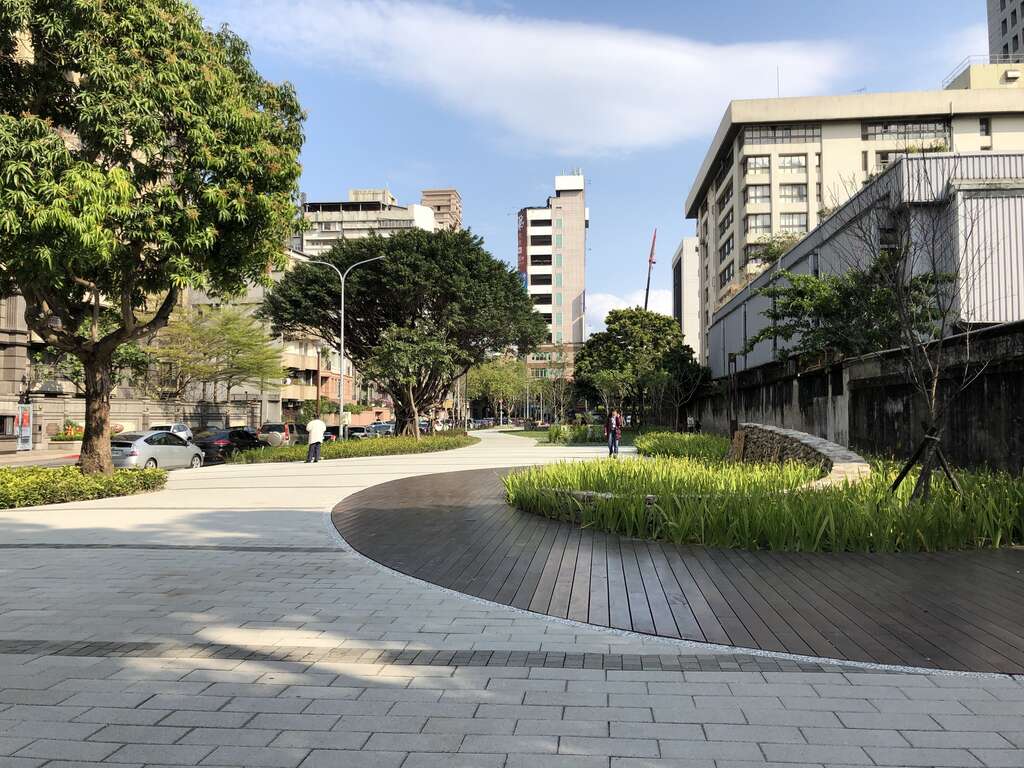 金杭公園舊刑場前方蛻變成展演舞台