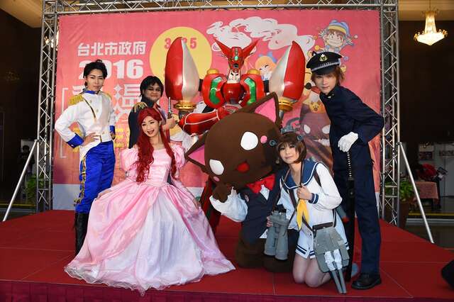 經典動漫cosplay,原創畫展與動漫市集攏底「台北市政府×動漫嘉年華」