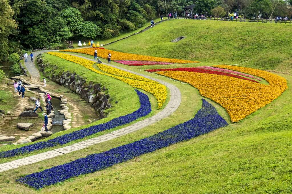 大沟溪花海满开