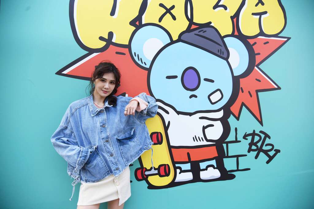 「西門PLAY樂購町」宇宙明星BT21「世界巡迴之旅」街頭風