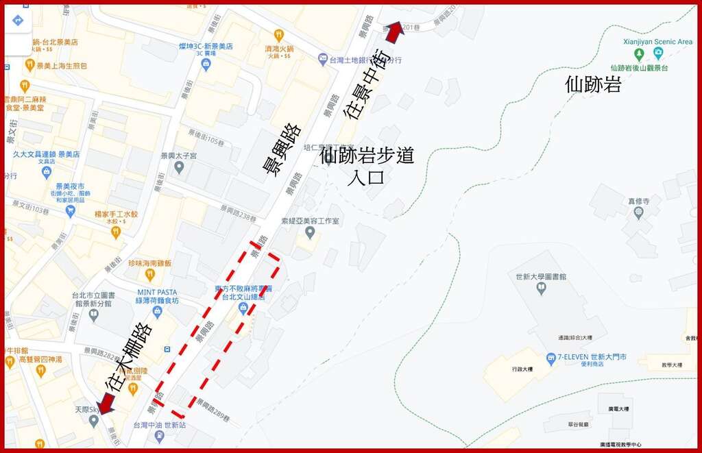 位置图