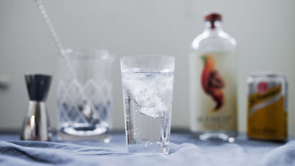輕爽的無酒精版「Gin & Tonic」很適合在炎熱的夏季品飲。（攝影／黃心皓）