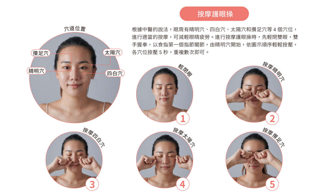 按摩护护眼操