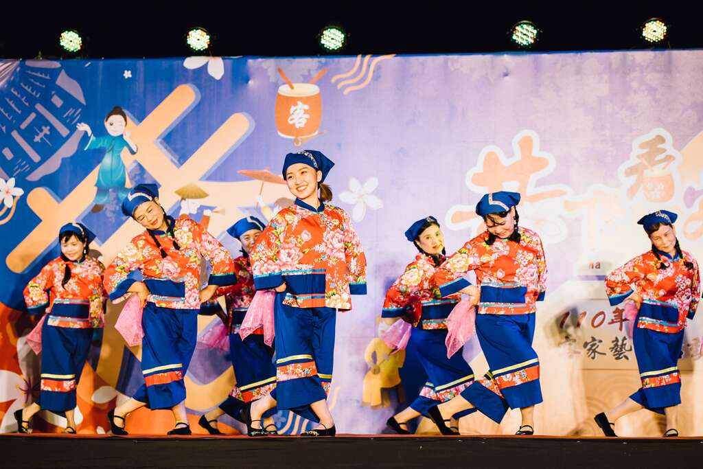 10月3日臺北市苗栗縣同鄉會客家民俗舞蹈班