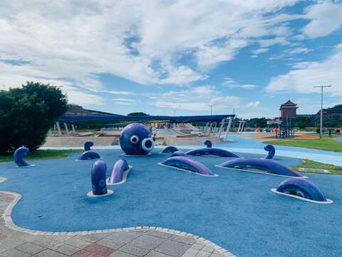 环骑台北组(66公里)-打卡点 大佳河滨公园共融式游戏场
