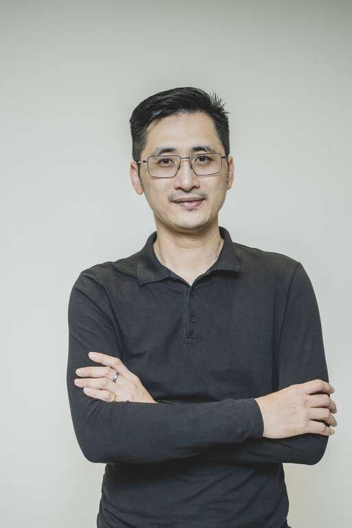 王家祥，「REnato lab 」执行长， 以服务设计公司的角度，协助企业找寻废弃物最佳解方。（摄影／陈志诚）