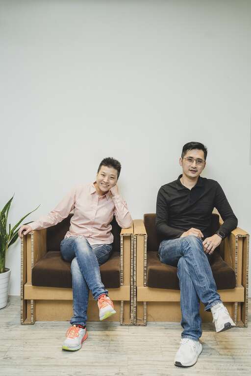 望向绿境新未来——环境策略公司执行长王家祥× 物资交流平台创办人马玉如（摄影／陈志诚）