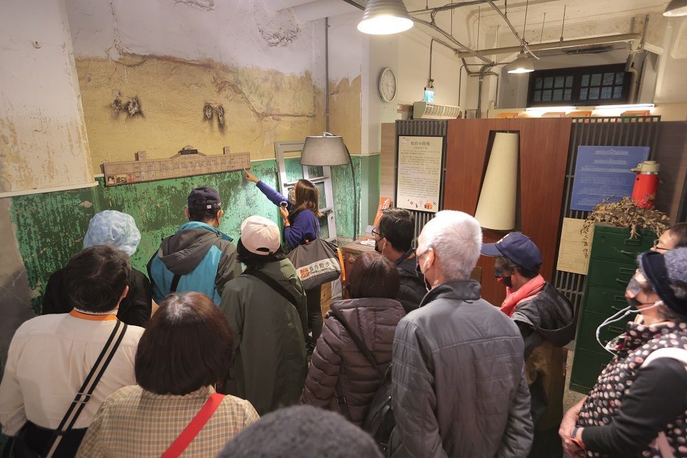 觀傳局邀請「臺北x鳴日號」旅客參觀臺北市尚未對外開放的松菸秘境