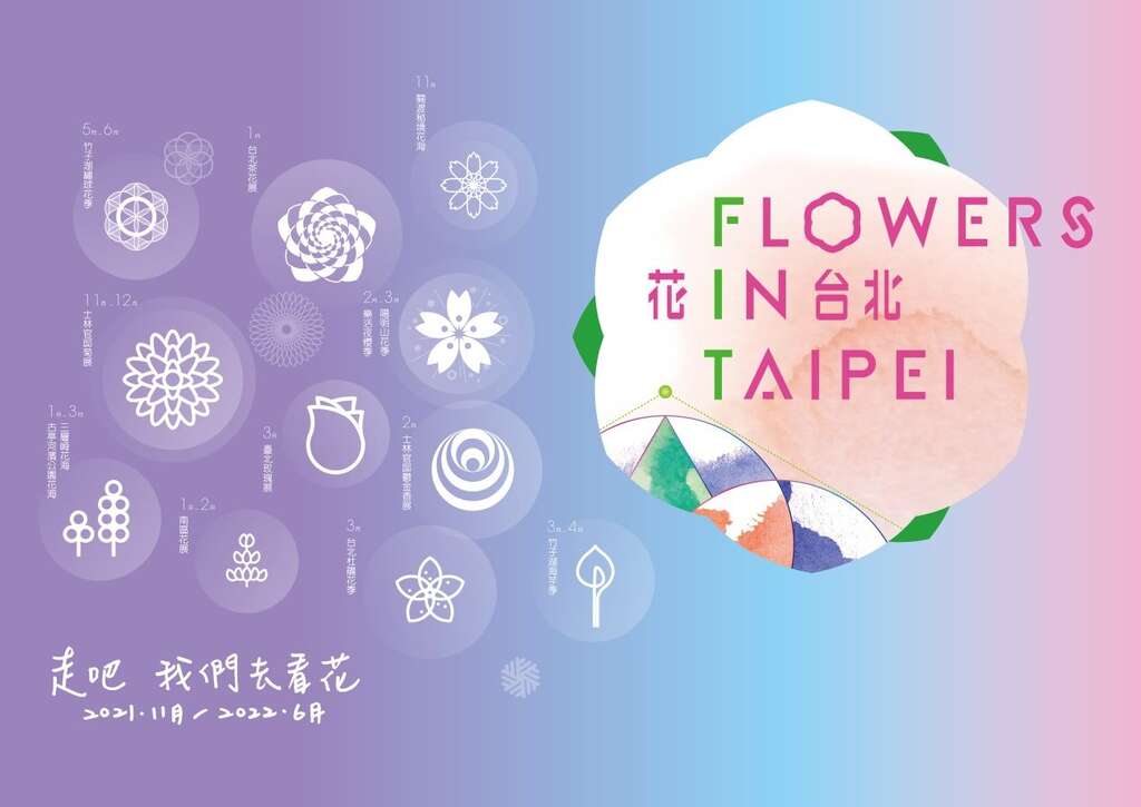 花IN台北 主視覺設計
