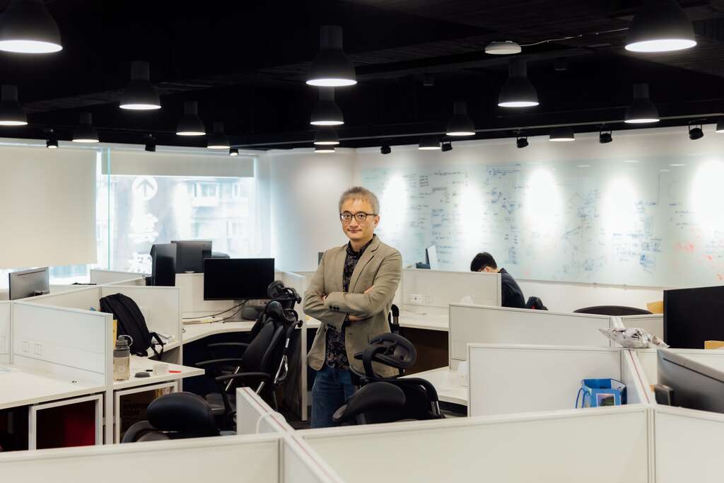 杜奕瑾以自身对元宇宙领域发展的观察，分享未来虚实科技结合生活的可能性。（摄影／林冠良）
