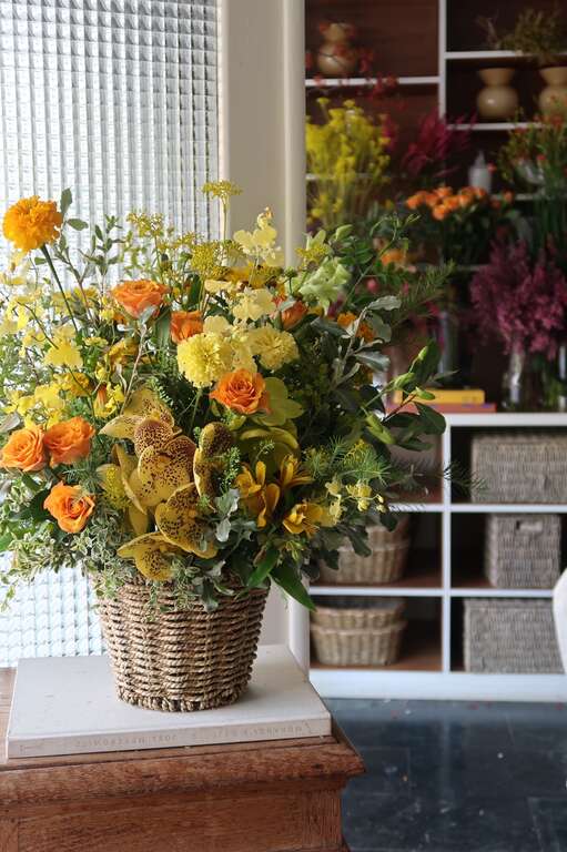 「Salon Flowers」的季節花束，能為家中增添新春好氣氛。（圖／Salon Flowers）