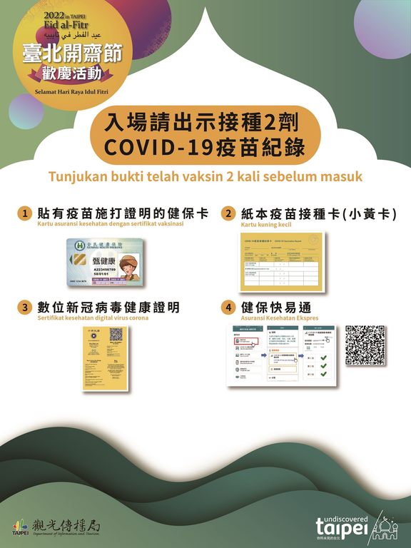 入场请出示2剂疫苗施打证明