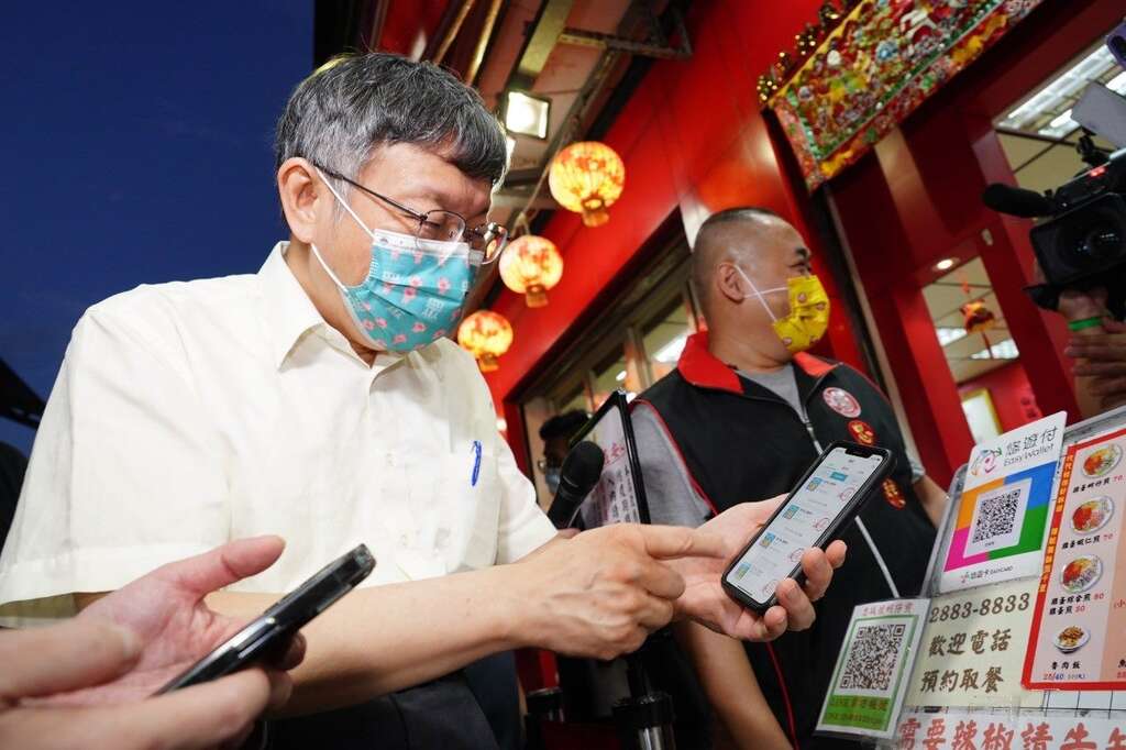 市长推广士林游飨券(图片来源：台北市政府秘书处媒体事务组)