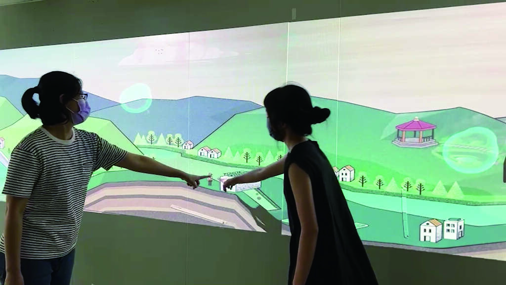 台北城市博览会将运用互动装置让参观民众更能融入展场空间，并以趣味方式感受政策落实後的改变。（图／台湾设计研究院）