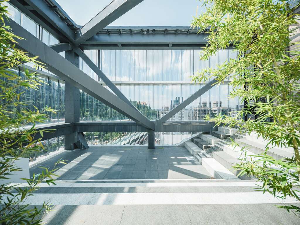 觀眾可透過參觀回路，欣賞北藝中心迷人建築巧思(圖片來源：臺北市政府文化局)