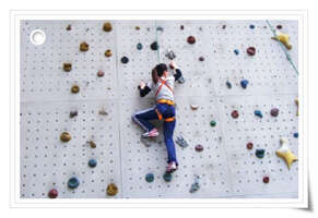Rock-climbing at Taipei City Neihu Sports Center