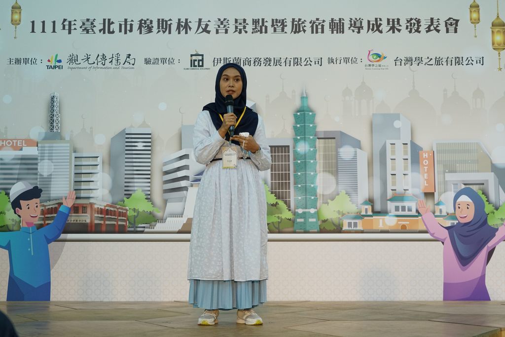 图2.台北医学大学印尼籍博士生莉妲分享在台北生活自在又便利。
