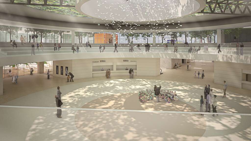 开馆迄今近40年的台北市立美术馆，将在花博公园美术园区地底扩建全台首座地下美术馆。（图／台北市立美术馆）
