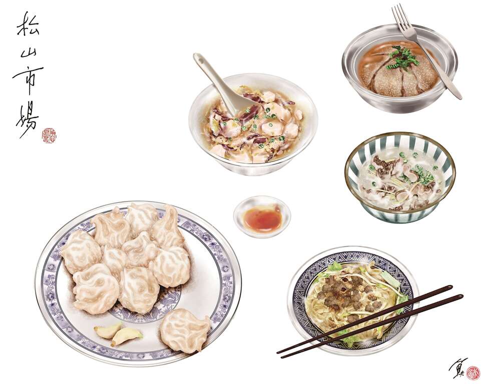 松山市场（图／鱼夫）