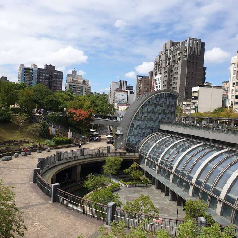 大安森林公園站(圖片來源：臺北大眾捷運股份有限公司)