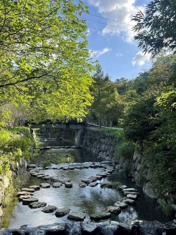 四分溪雙心跳石景觀(圖片來源：臺北市政府工務局大地工程處)