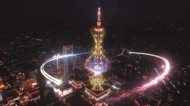光芒旋繞台北 101-台北市政府 (Copy)