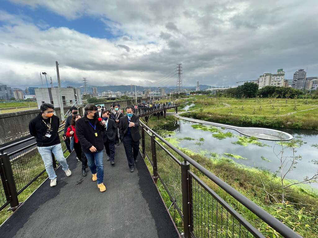 高架栈道(图片来源：台北市政府工务局大地工程处)