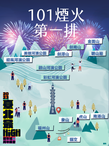 101煙火第一排