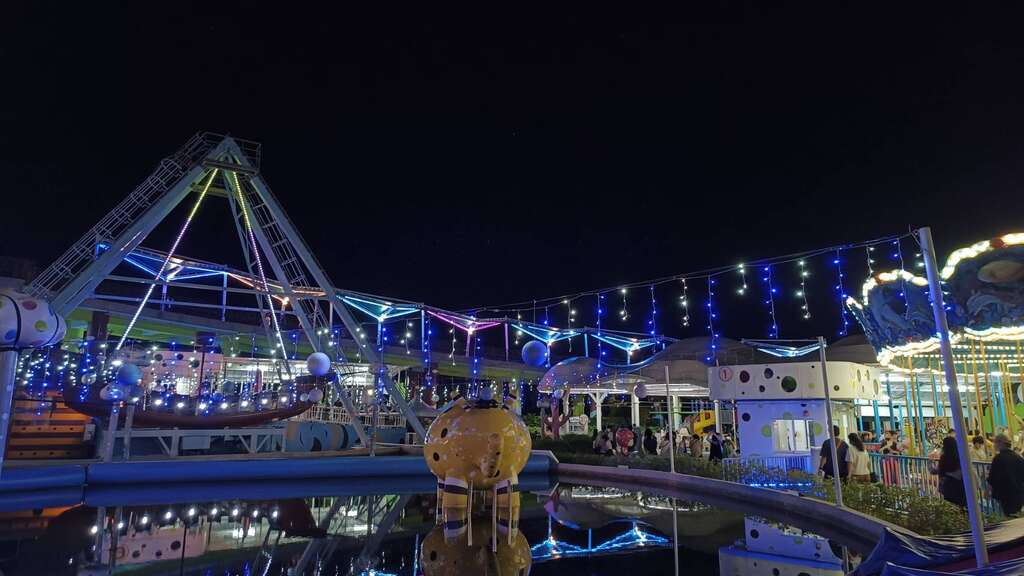 夜晚兒樂變身浪漫精靈(圖片來源：臺北大眾捷運股份有限公司)