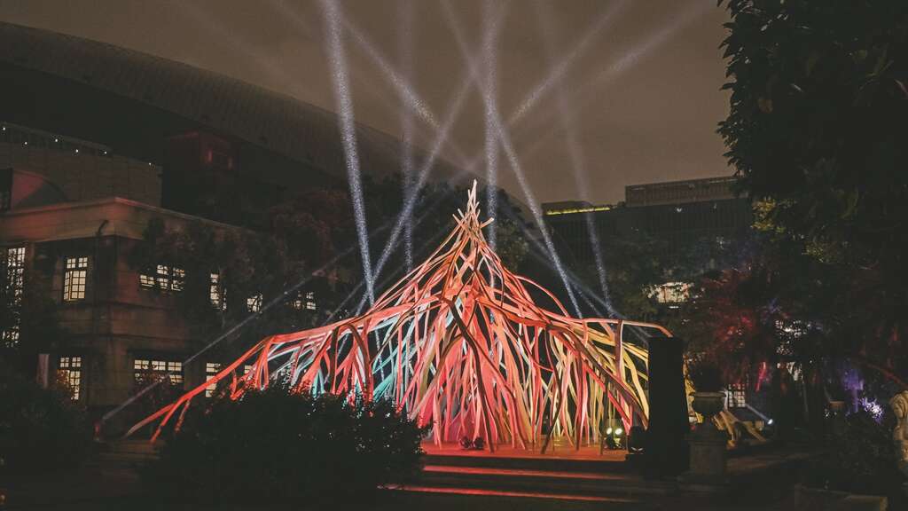 和祖灵对话的路径。（图／台北市政府）