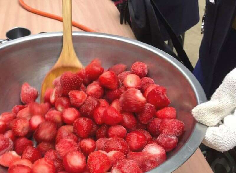 草莓手作樂-草莓果醬DIY(圖片來源：臺北市政府產業發展局)
