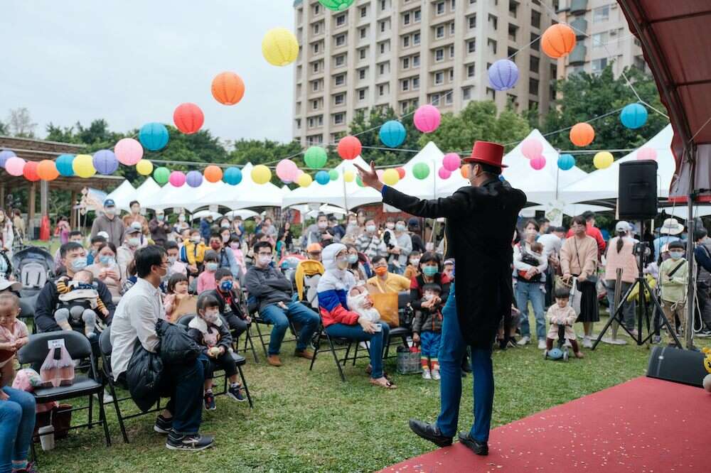 新丁新枝活动现场(图片来源：台北市政府客家事务委员会)