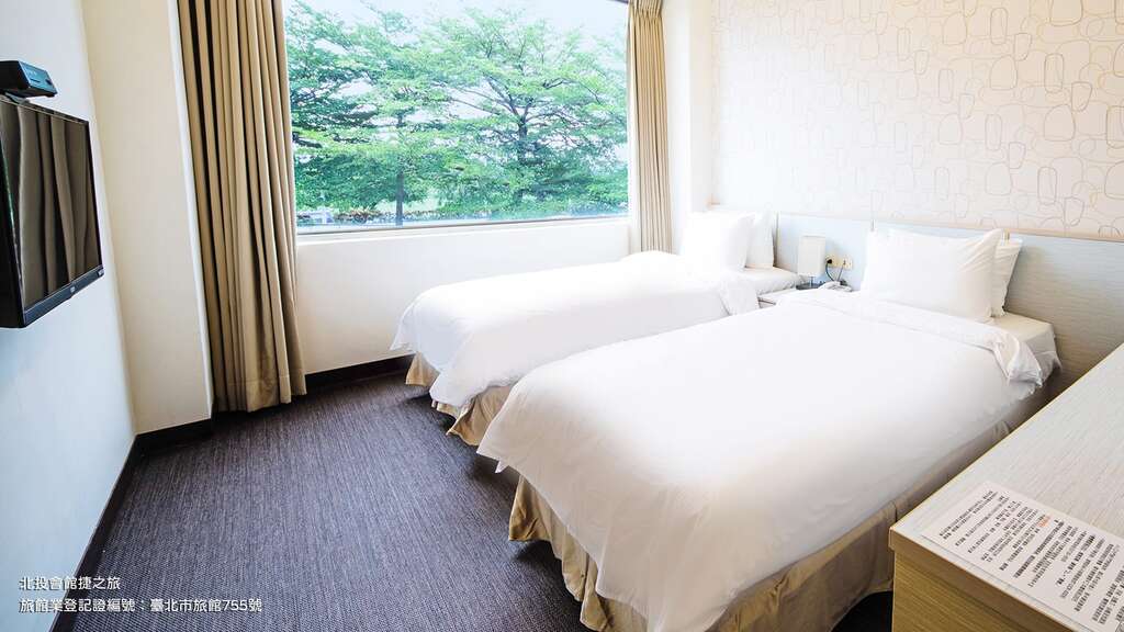 捷之旅房间(图片来源：台北大众捷运股份有限公司)