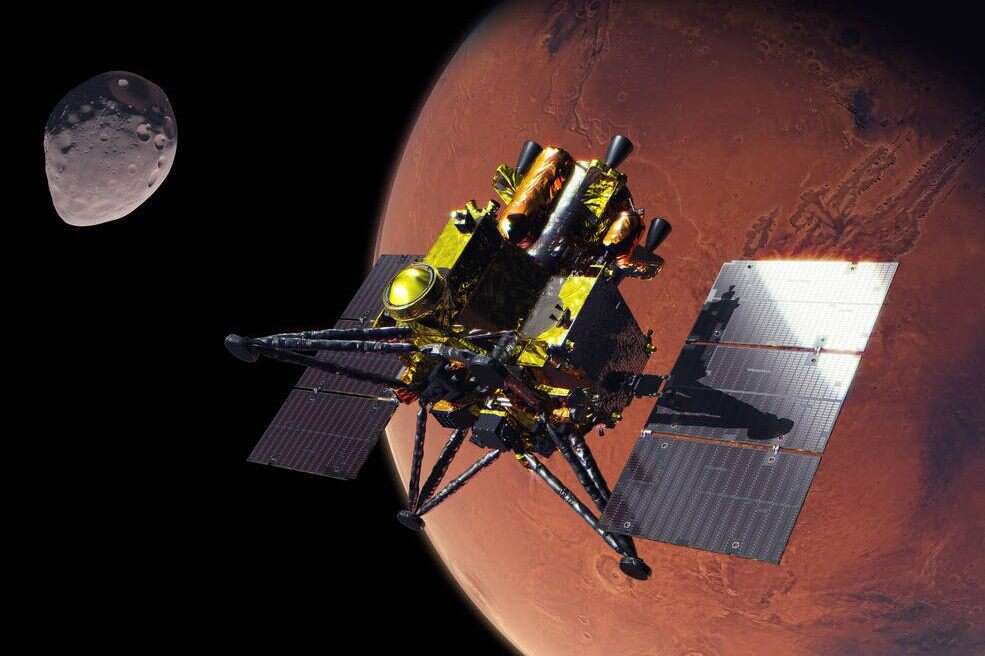 火星探測(圖片來源：臺北市立天文科學教育館)