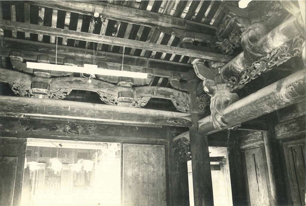 林安泰古厝門廳（由賀壽義提供）