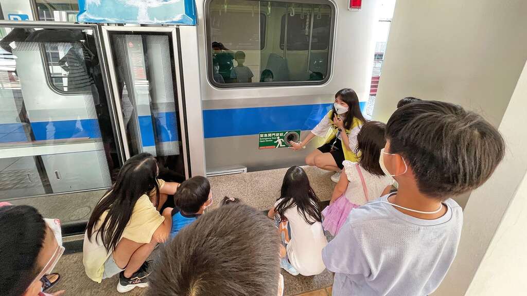 北投會館逃生體驗營(圖片來源:臺北大眾捷運股份有限公司)