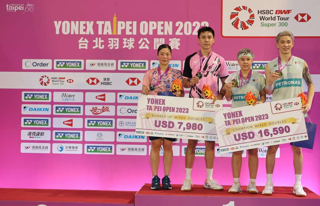 Yonex Taipei Open 2023 Concludes at UoT Tianmu Campus Stadium