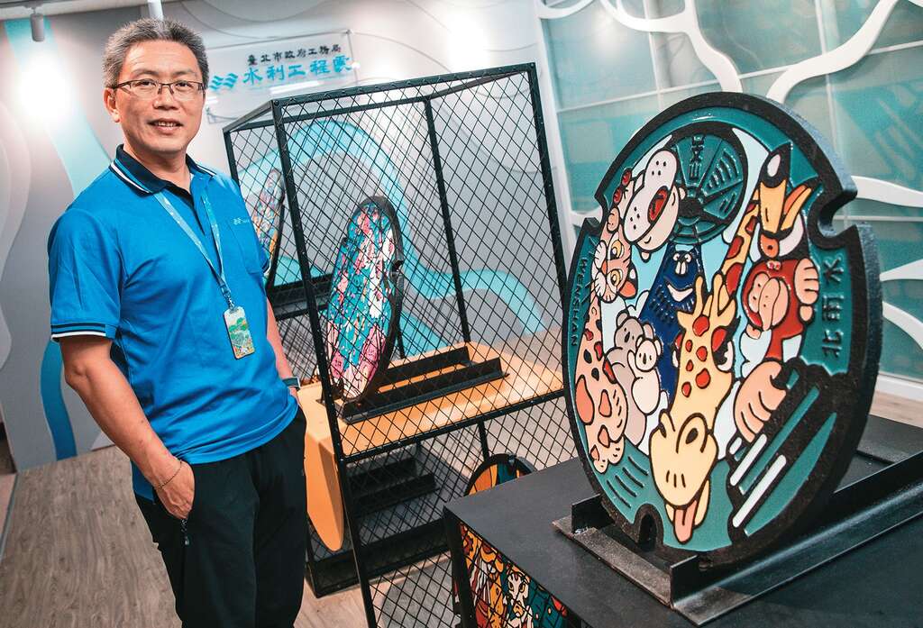 陈郭正处长表示，透过平时扎实的基本功及预做准备，确保北市各项防汛应变作为更臻缜密及周延。（摄影／邹保祥）