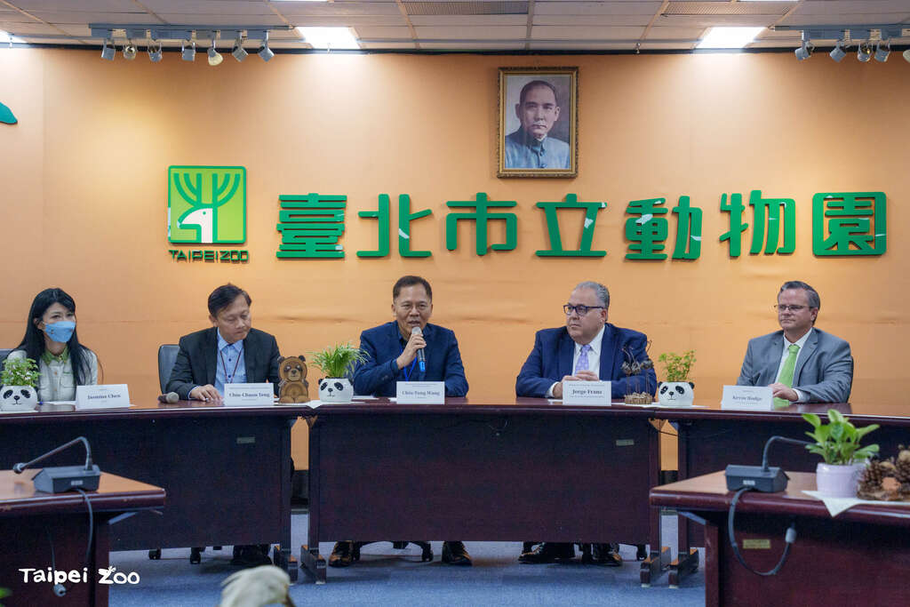 台北市立动物园与休士顿动物园签订合作备忘录(图片来源：台北市立动物园)