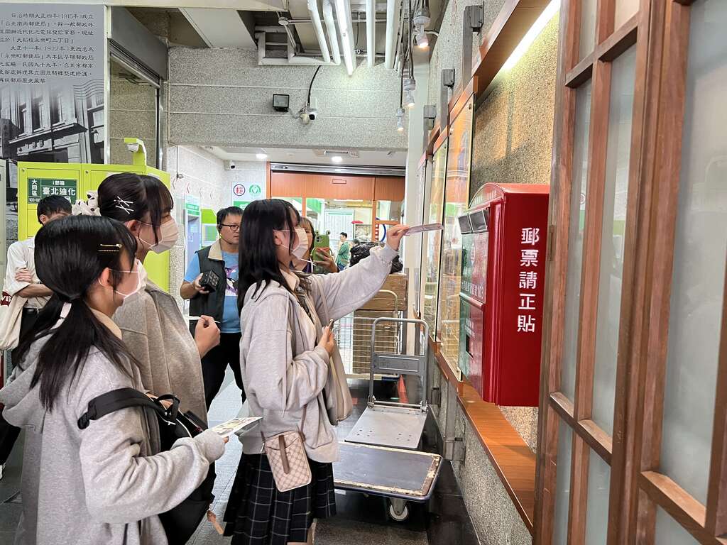 來臺喜悅寄回日本(圖片來源：臺北市政府教育局)
