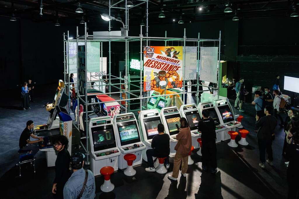 第十八届台北数位艺术节「A-Real Engine」展览现场(图片来源：台北市政府文化局)