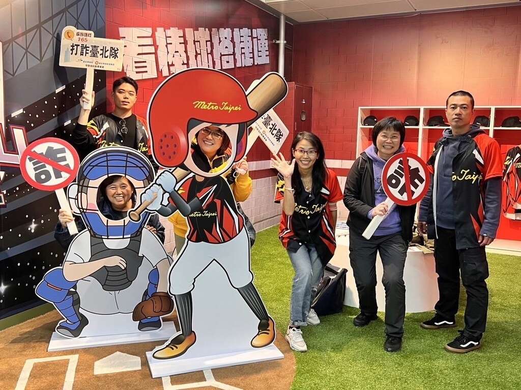 「2023年第30屆亞洲棒球錦標賽」正式開打(圖片來源：臺北市政府警察局犯罪預防科)