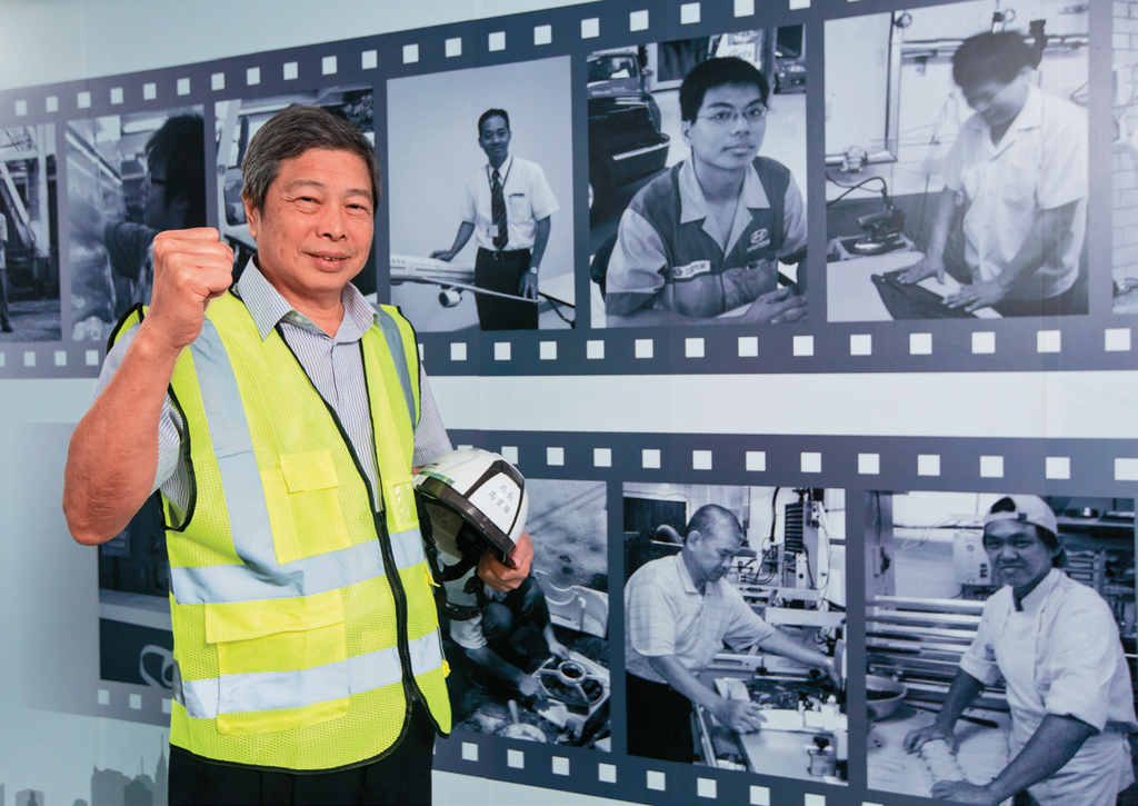 台北市劳动局长高宝华认为年长者进入职场可以提高其社会参与度，精神也会更加有活力。（摄影∕林炜凯）