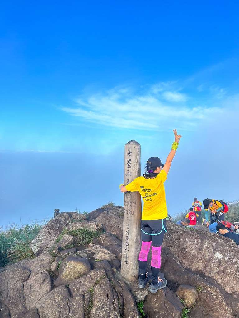 A short hike to Mt. Qixing ends perfectly! Everyone loves the hiking event and wants to join it every year