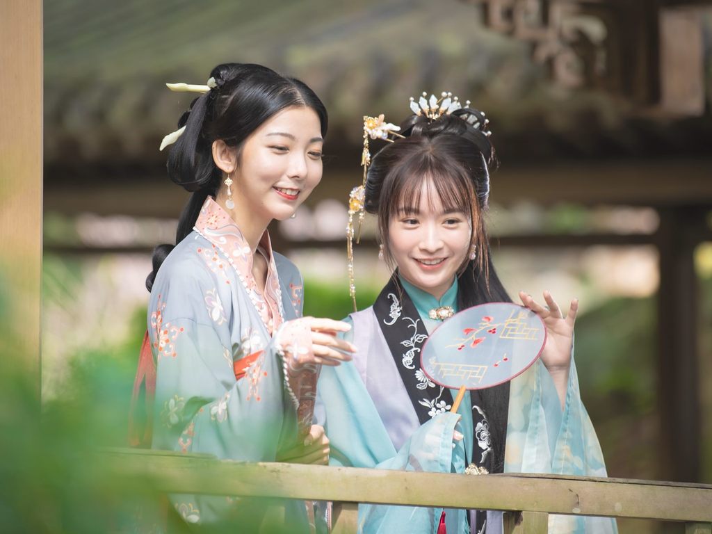 活動當晚也提供漢服租借(圖片來源：臺北市政府觀光傳播局)